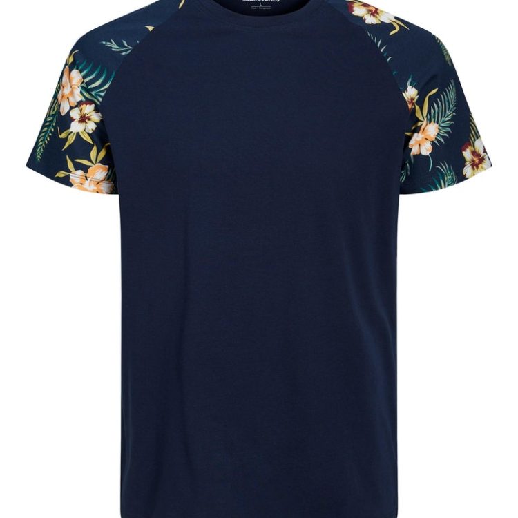 JACK&JONES BECS TEE CREW NECK RAGLAN 12224692