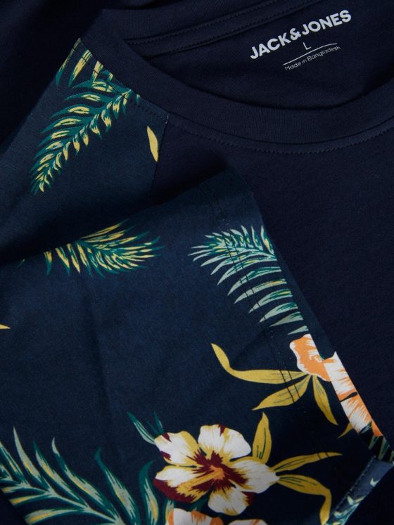 JACK&JONES BECS TEE CREW NECK RAGLAN 12224692
