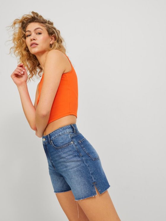 JJXX AURA SHORTS HIGHT WAIST DENIM 12227837