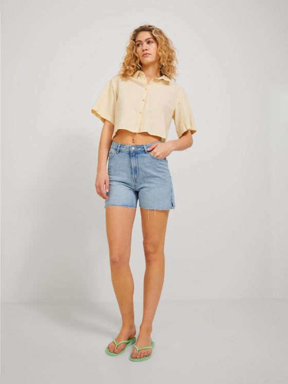 JJXX AURA SHORTS HIGHT WAIST DENIM 12227837
