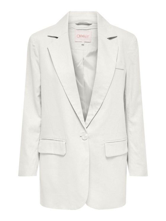 ONLY CARO LONGSLEEVE OVERSIZED LINEN BLAZER 15290245