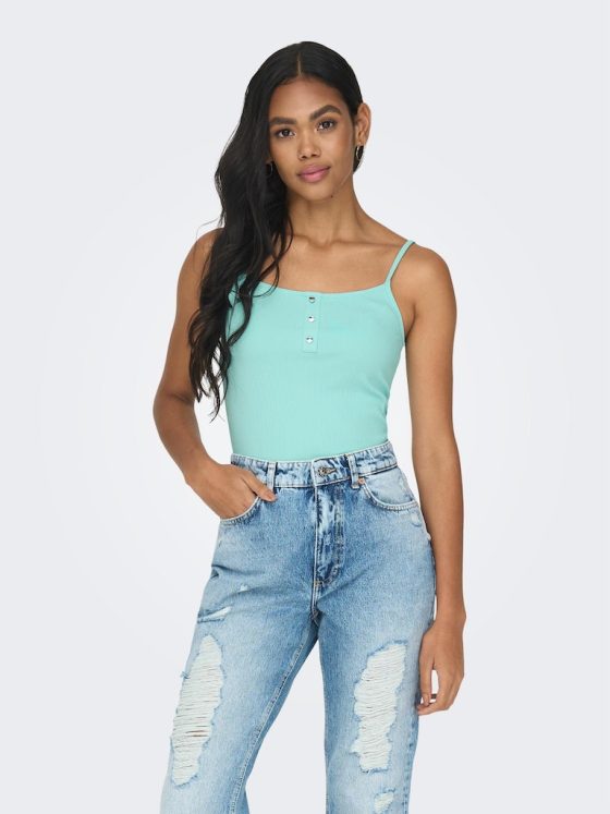 ONLY NINA LIFE HEART BUTTON TOP 15289824