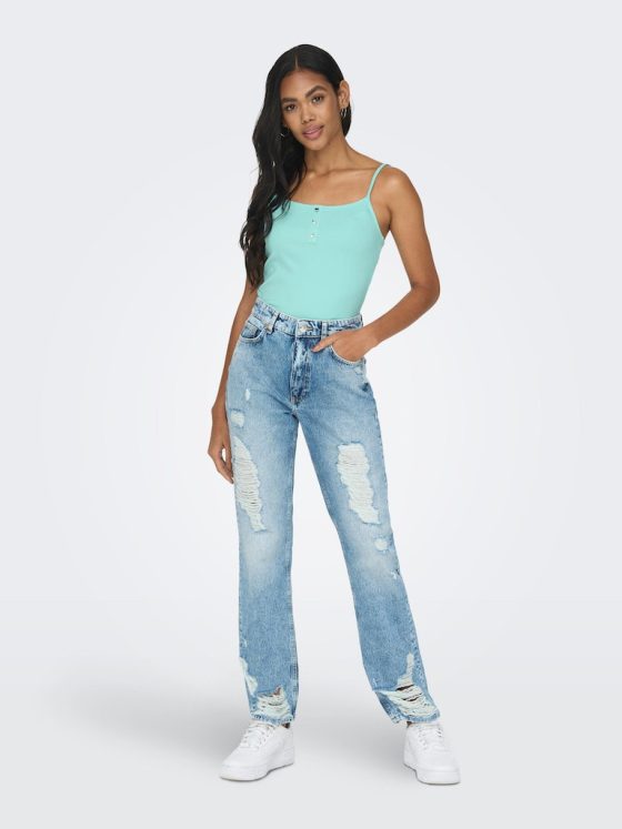 ONLY NINA LIFE HEART BUTTON TOP 15289824