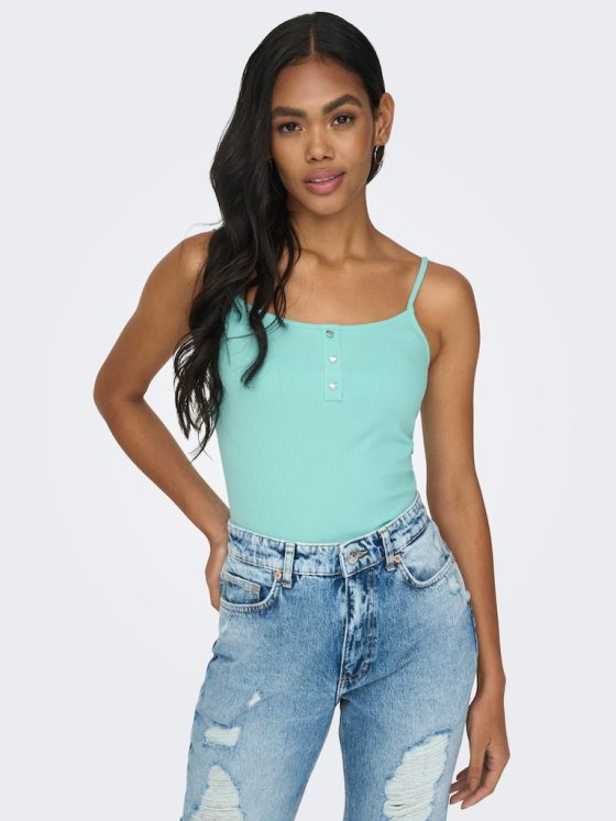 ONLY NINA LIFE HEART BUTTON TOP 15289824