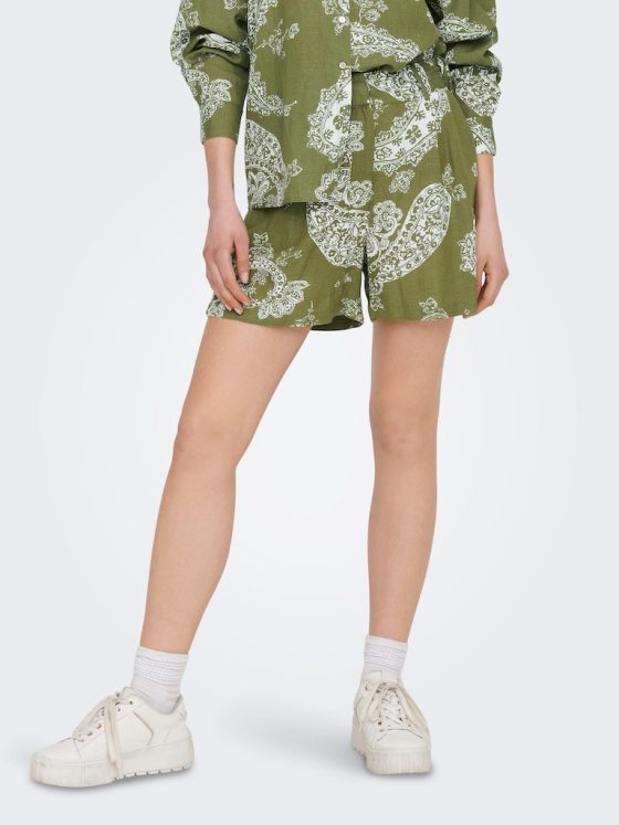 ONLY BELLA LINEN HIGHT WAIST TAILORED SHORTS 15289371