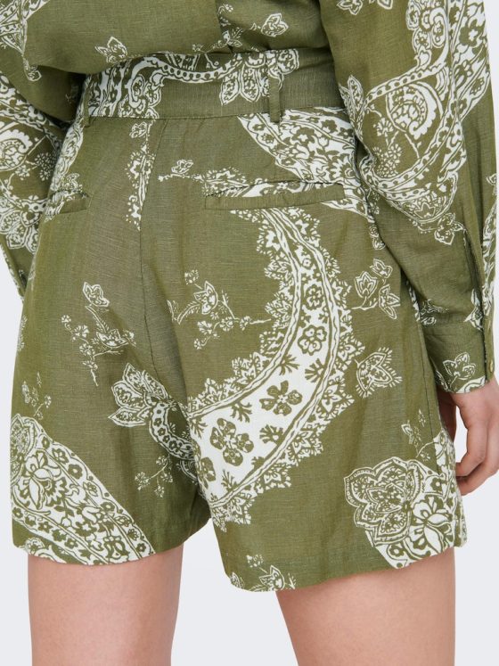 ONLY BELLA LINEN HIGHT WAIST TAILORED SHORTS 15289371