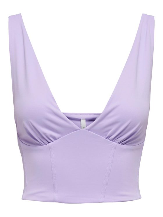ONLY LEA DEEP V-NECK TOP 15293185