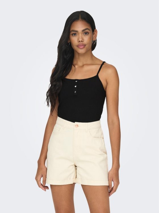 ONLY NINA LIFE HEART BUTTON TOP 15289824