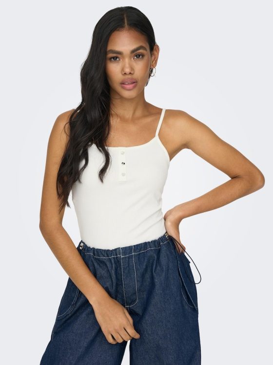 ONLY NINA LIFE HEART BUTTON TOP 15289824