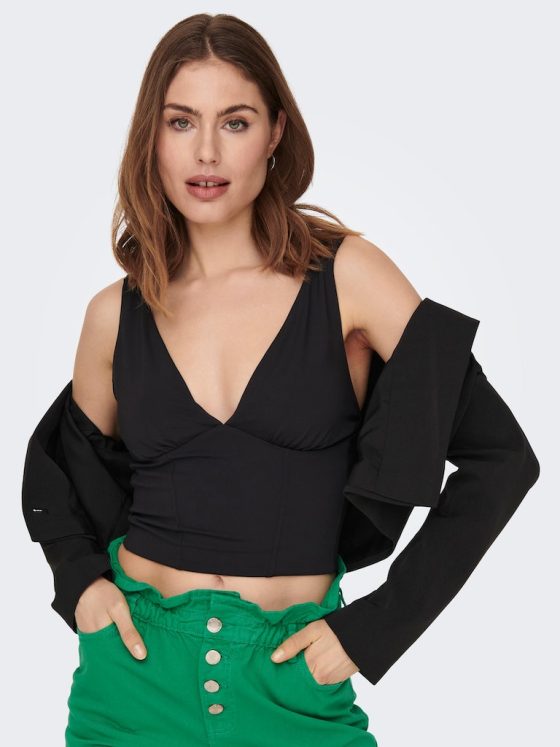 ONLY LEA DEEP V-NECK TOP 15293185