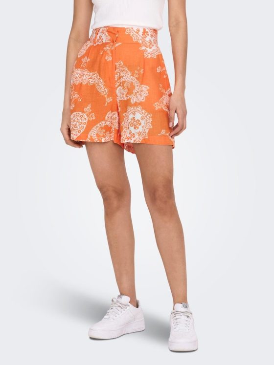 ONLY BELLA LINEN HIGHT WAIST TAILORED SHORTS 15289371
