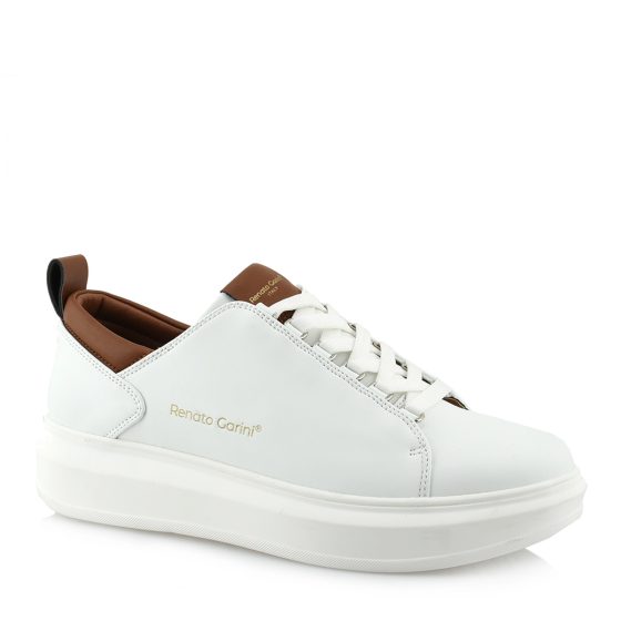 RENATO GARINI SNEACKERS ΛΕΥΚΟ ΤΑΜΠΑ Q5700712363F