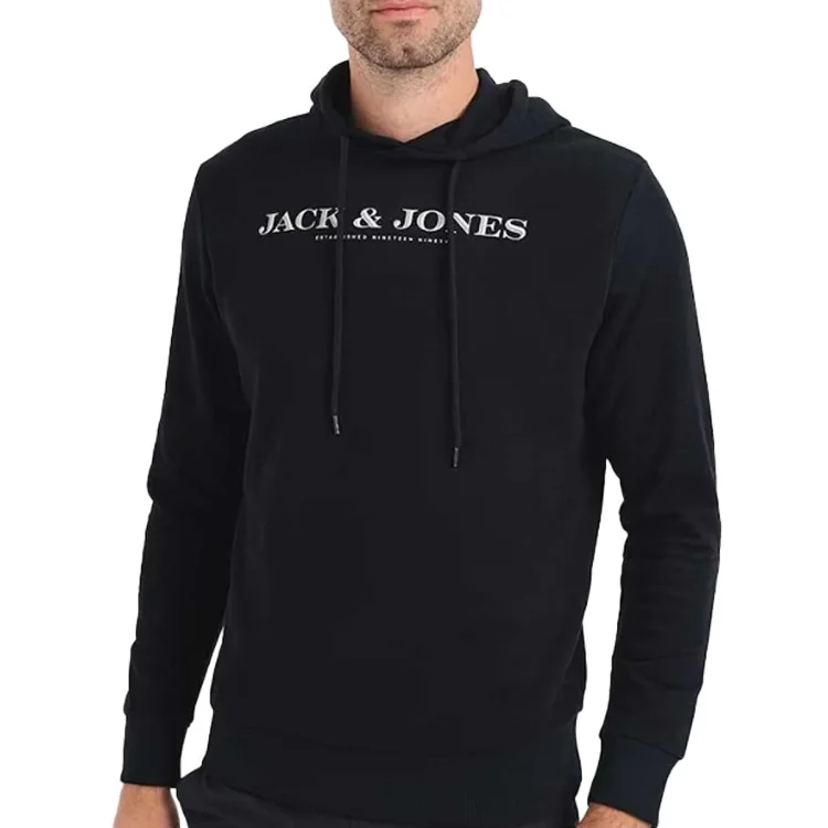 JACK&JONES BLACARTER SWEAT HOOD 12247891