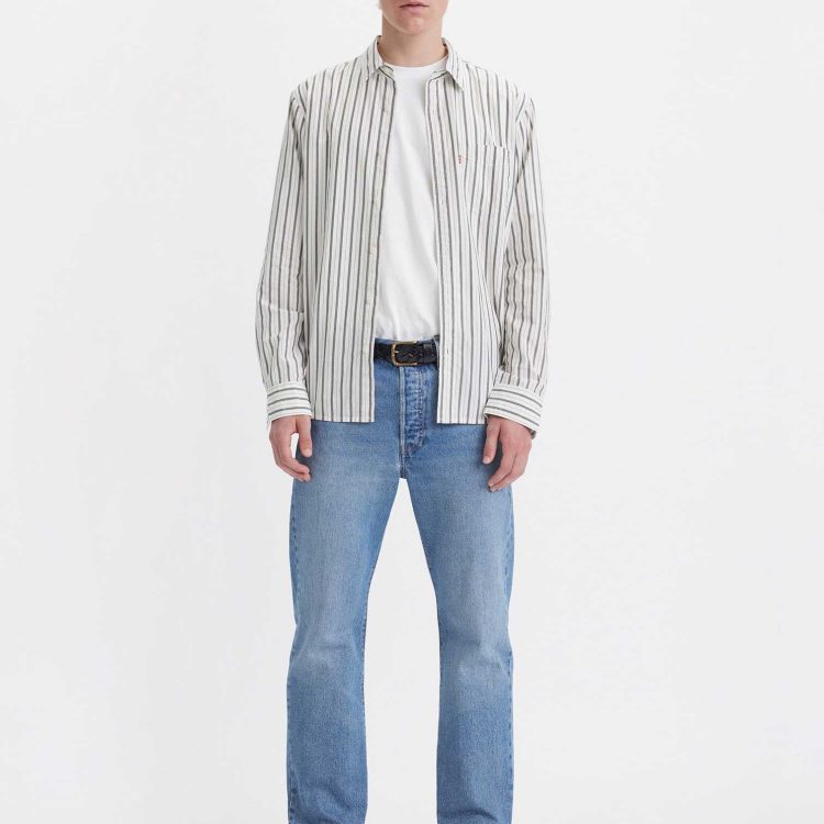 LEVIS®501®ORIGINAL FIT INDIGO - FLAT FINISH JEAN ΠΑΝΤΕΛΟΝΙ 005013504