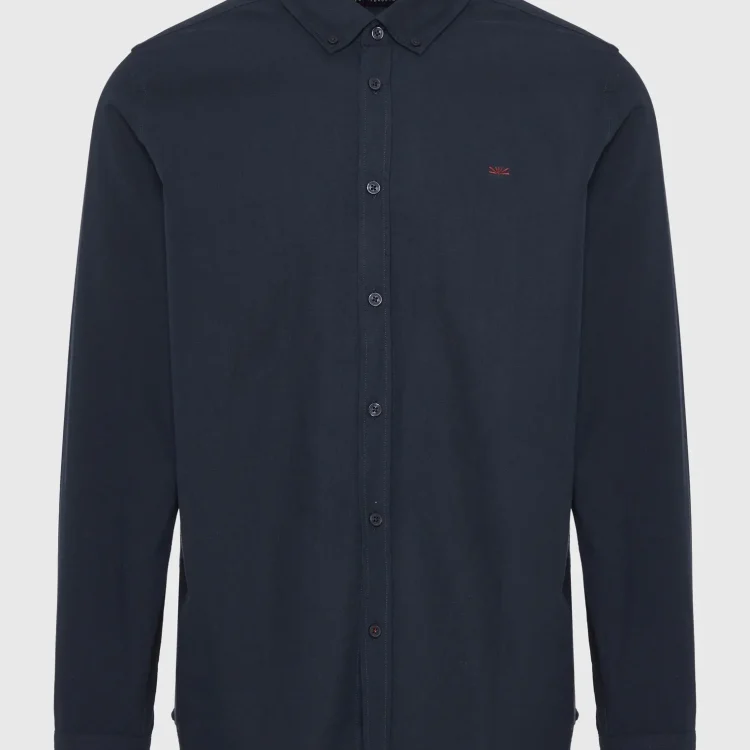 FUNKY BUDDHA Ανδρικό Πουκάμισο Basic FBM010-001-05