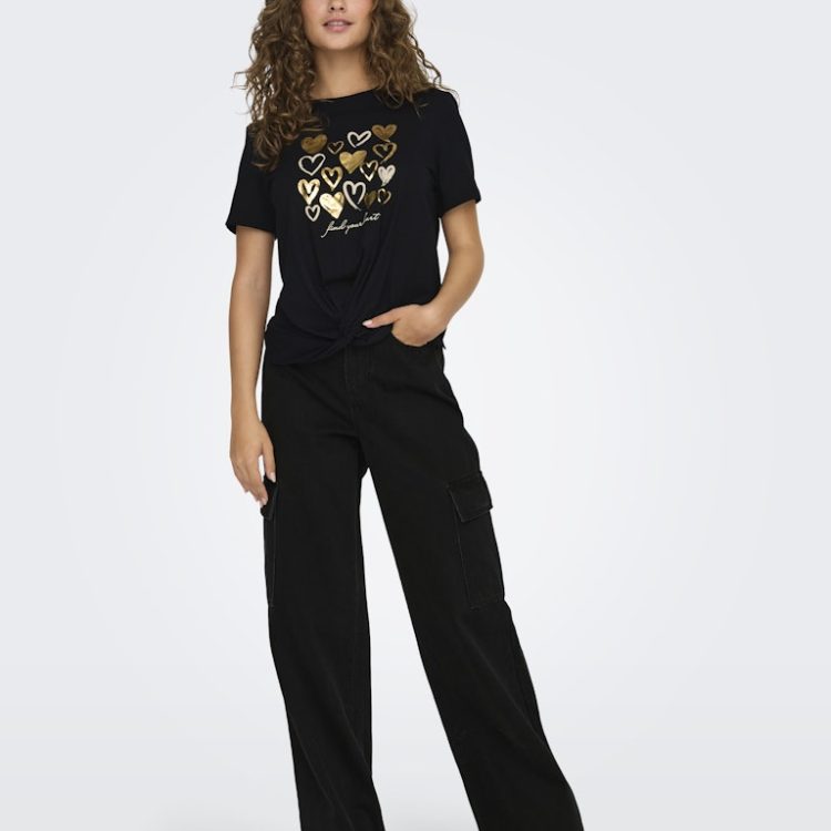 ONLY HOPE EX HIGHT WAIST WIDE DENIM JEANS 15272346