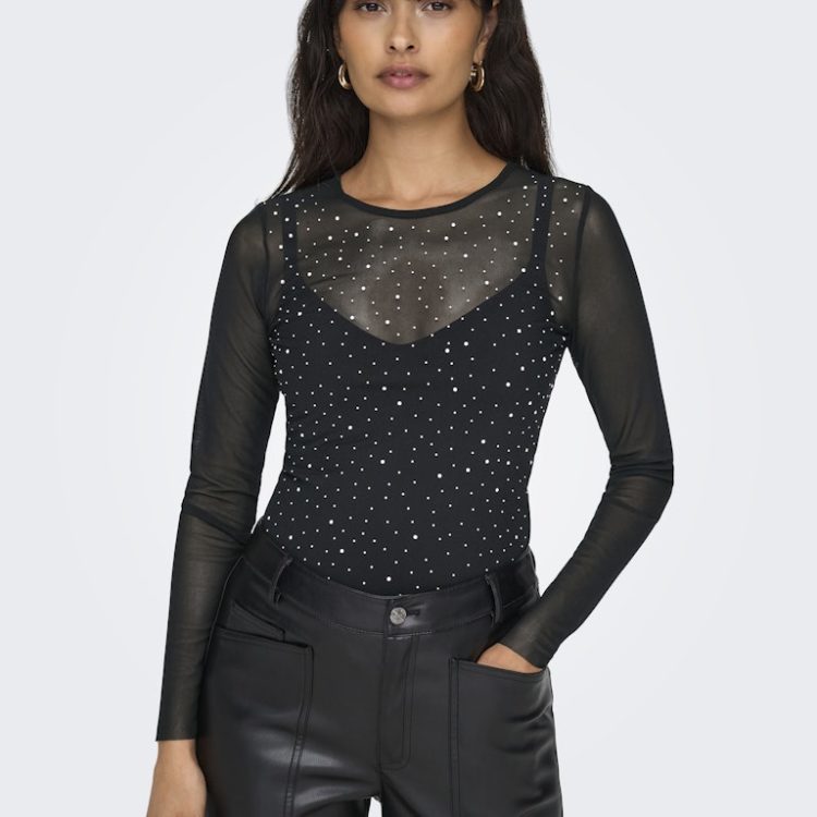 ONLY ELSA MESH SHINE TOP 15310211
