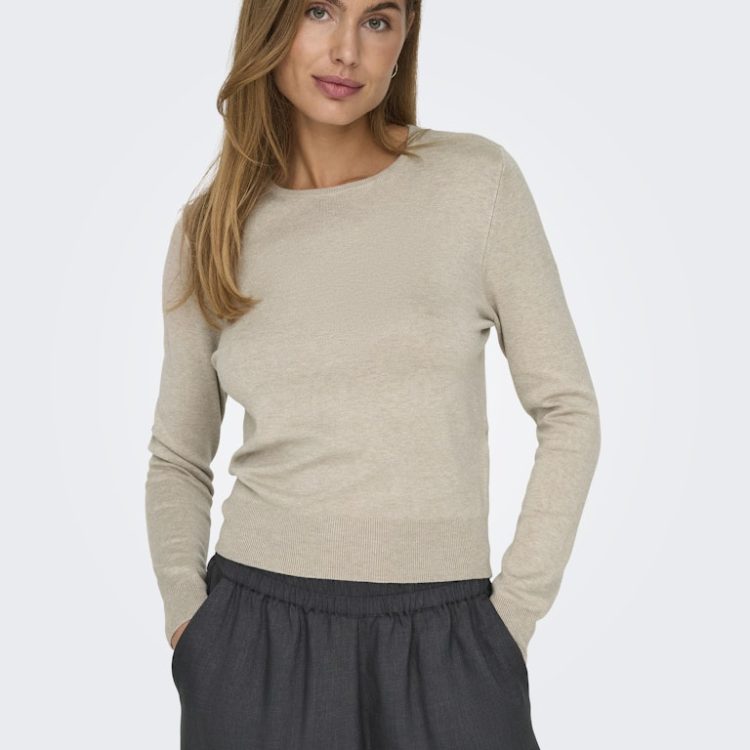 ONLY VENICE LIFE O-NECK PULLOVER KNIT 15333989