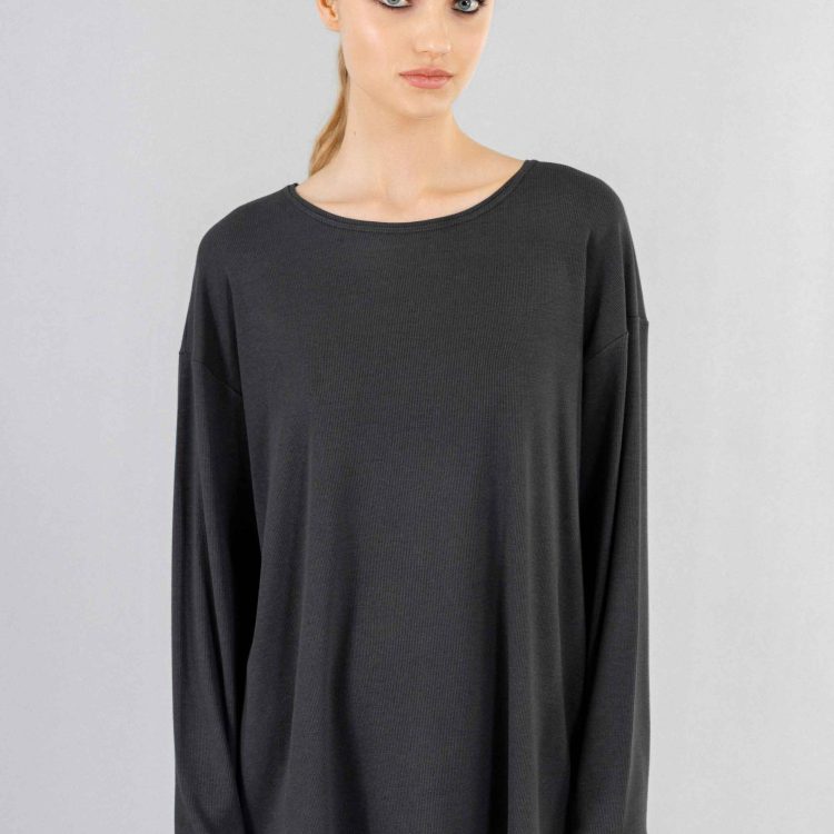 PHILOSOPHY RIB ROUND NECK ΜΠΛΟΥΖΑ BL1957