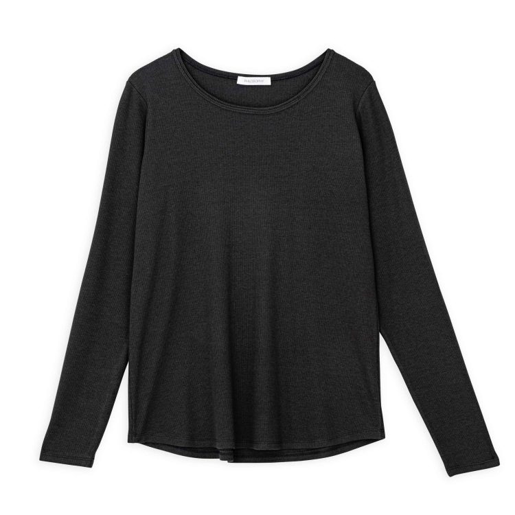 PHILOSOPHY RIB ROUND NECK ΜΠΛΟΥΖΑ BL1949