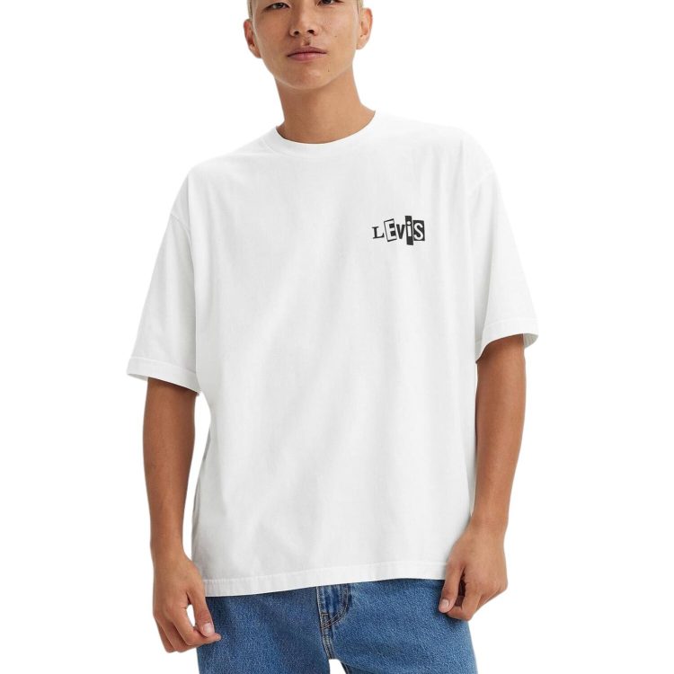 LEVI'S SKATE GRAPHIC BOX TEE NEUTRALS A10050001