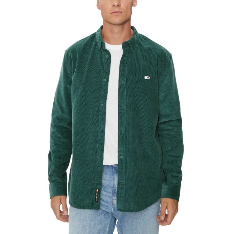 TOMMY JEANS MEN CORDUROY REGULAR FIT SHIRT DM0DM20461