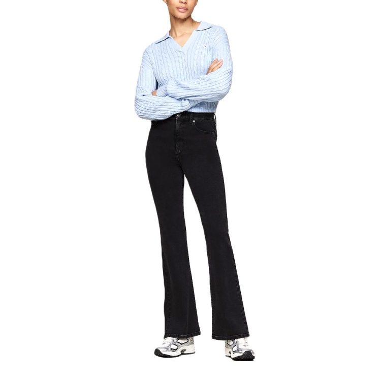 TOMMY JEANS  WOMEN SYLVIA HIGH WAIST JEANS FLARE FIT DW0DW19910