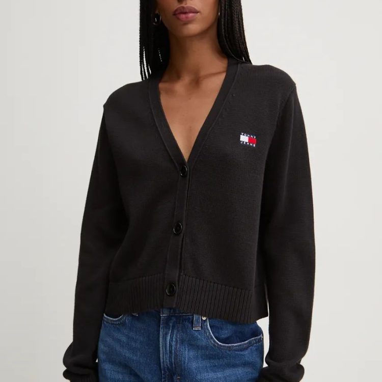 TOMMY JEANS WOMEN ESSENTIAL BADGE CARDIGAN DW0DW19913