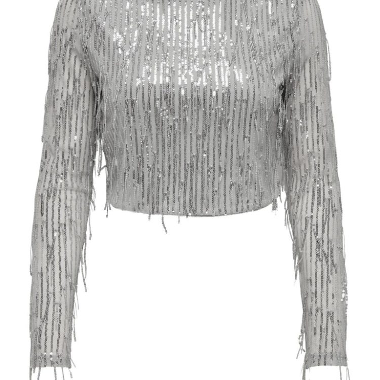 ONLY SPACY CROPPED SEQUINS TOP 15331803