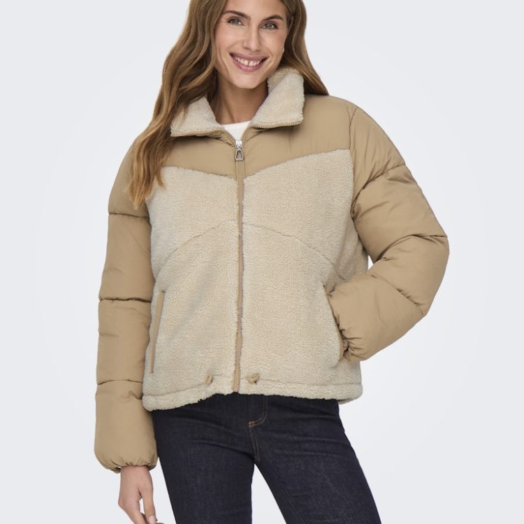 ONLY SIENA TEDDY MIX PUFFER 15322083