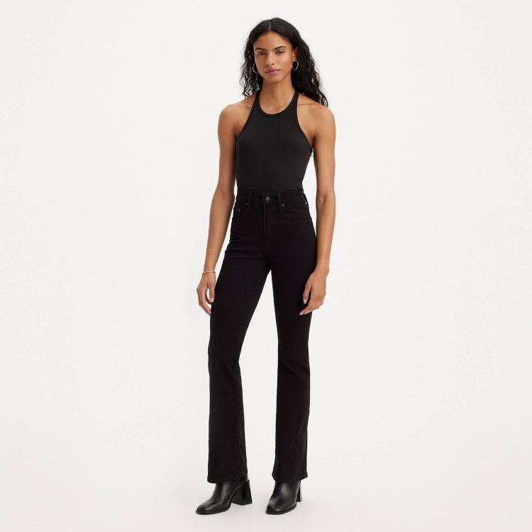 LEVI'S 725 HIGH RISE BOOTCUT BLACKS 187590032