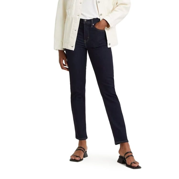 LEVI'S 724 HIGH RISE STRAIGHT DARK INDIGO - FLAT FINISH 188830227
