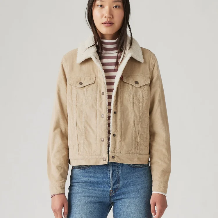 LEVI'S ORIGINAL SHERPA TRUCKER TANS 361360096