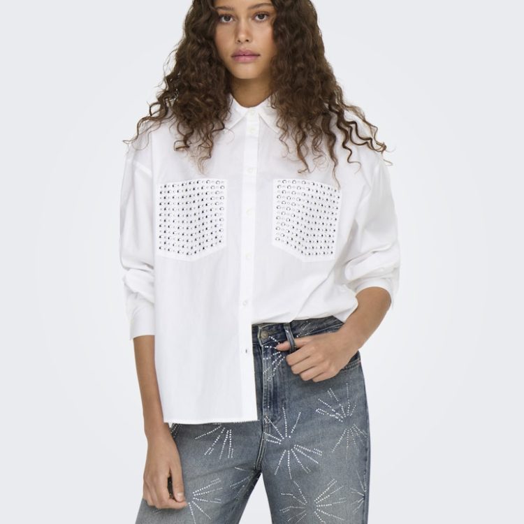 ONLY GITHA LIFE STUDDED SHIRT 15334082