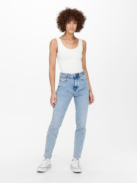 ONLEMILY STRETCH HIGHT WAIST STRAIGHT ANLEK DENIM 15248715