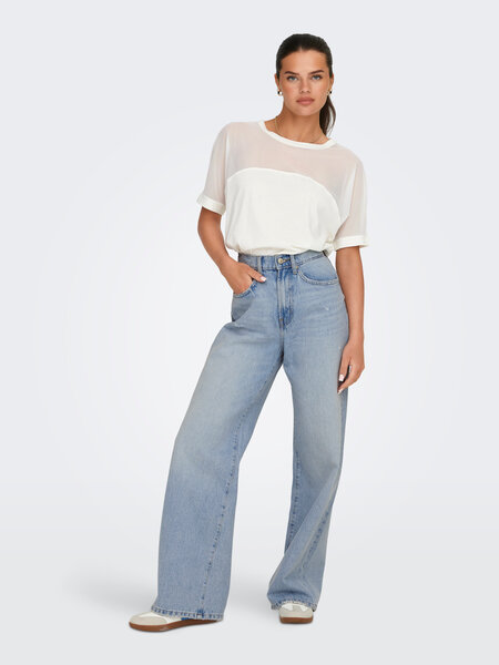 ONLY HOPE EX HIGHT WAIST WIDE DENIM 15338254