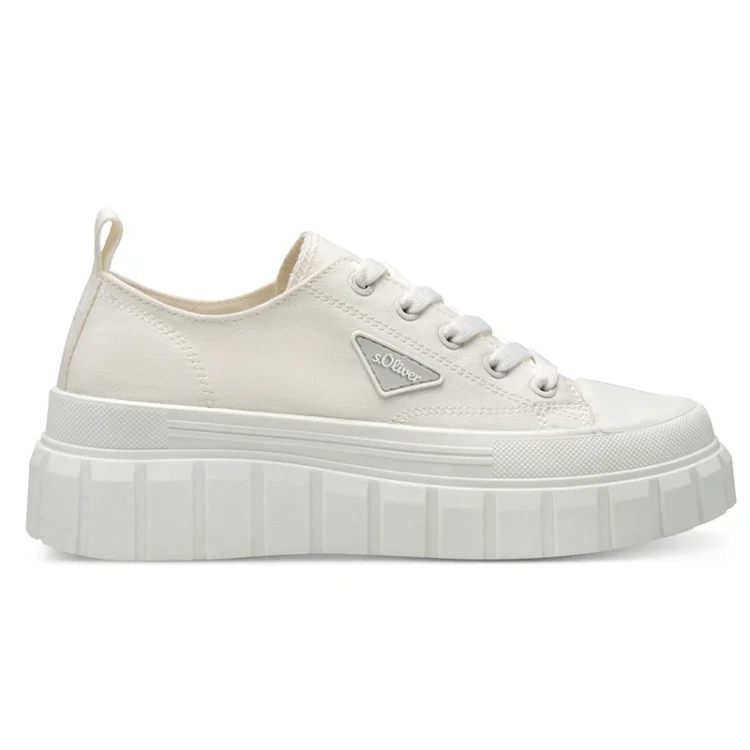 S.OLIVER ΓΥΝΑΙΚΕΙΟ SNEAKER 5-23655-42 white