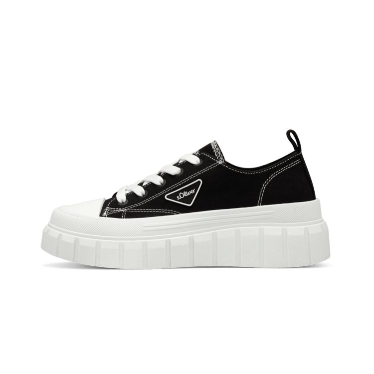 S.OLIVER ΓΥΝΑΙΚΕΙΑ SNEAKERS Vegan Black  5-23655-42-001
