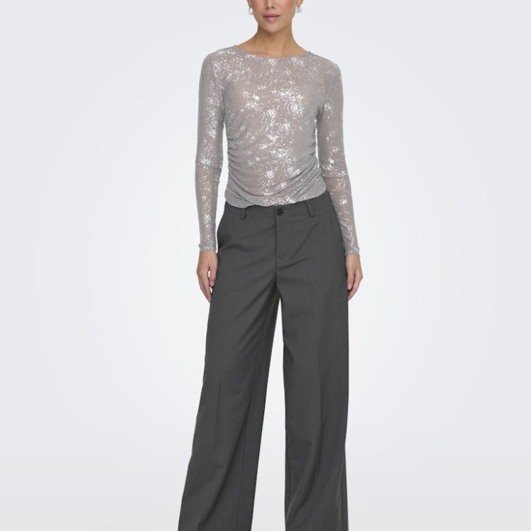 ONLY ALANA MID WAIST WIDE PANT 15334247