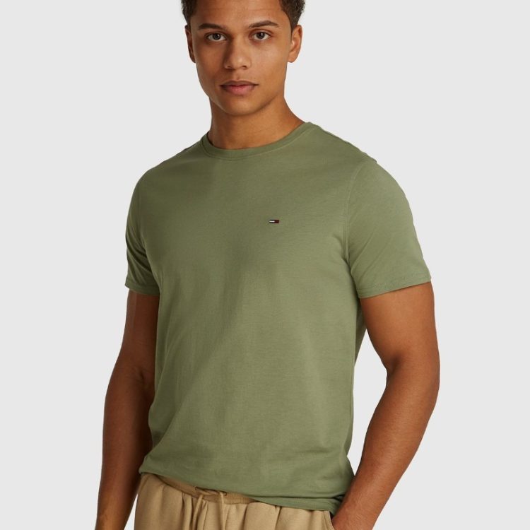 TOMMY JEANS MEN SLIM JERSEY TEE DM0DM04411