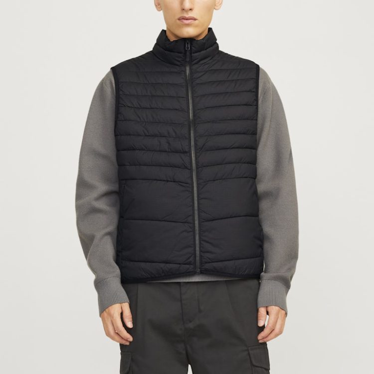 JACK&JONES ESTATE PACKABLE COLLAR VEST JACKET 12256987