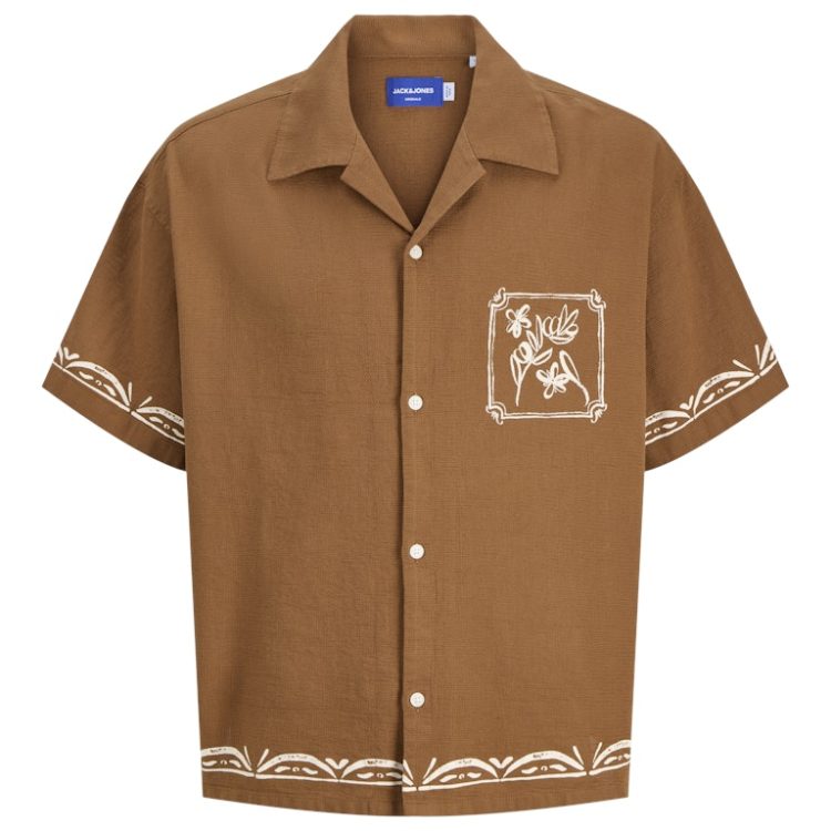 JACK&JONES ACAPULCO ALL OVER PRINT RESORT SHIRT 12277187