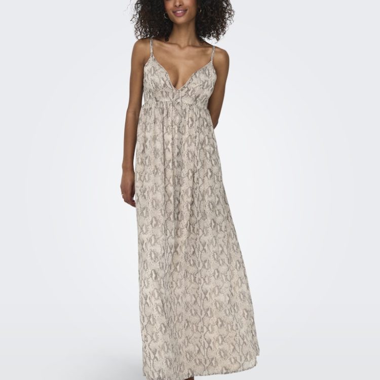 ONLY SADIA LIFE STRAP BOW MAXI DRESS 15344642