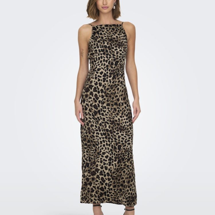 ONLY CHIGO LIFE STRAP SATIN MAXI DRESS 15340535