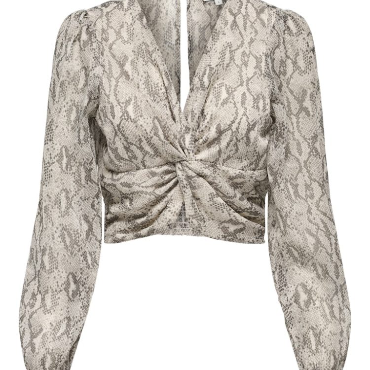 ONLY SADIA LIFE V-NECK KNOT TOP 15344797