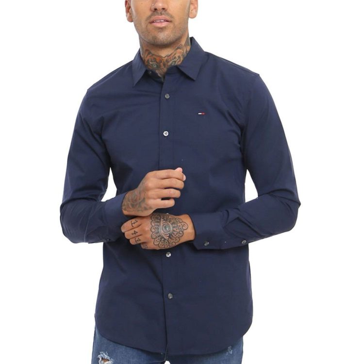 TOMMY JEANS MEN ORIGINAL STRETCH SHIRT DM0DM04405