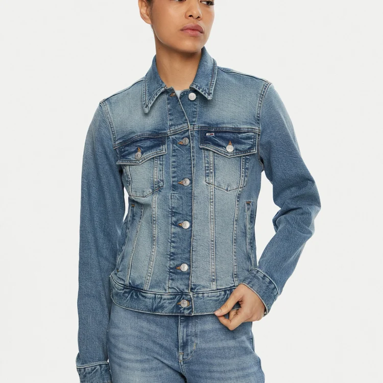 TOMMY JEANS CLASSIC TRUCKER DENIM JACKET AI8113 DW0DW19858