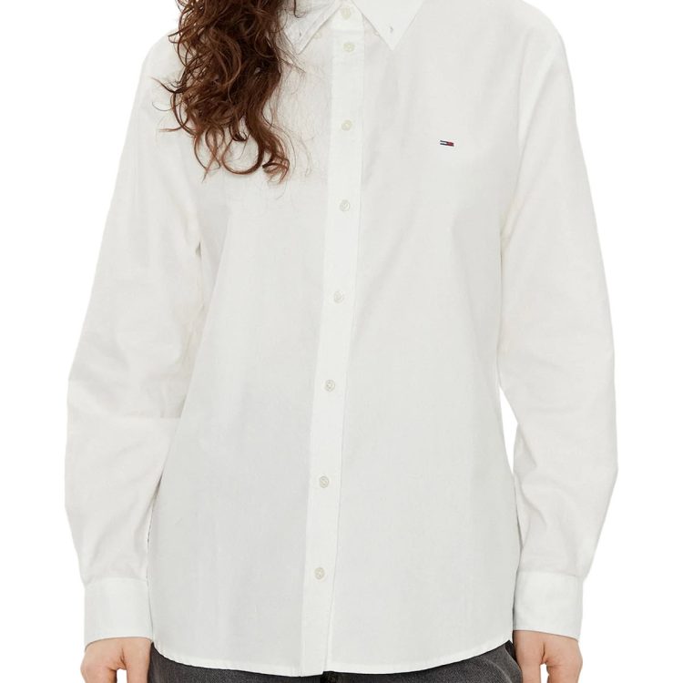 TOMMY JEANS WOMAN REGULAR OXFORD SHIRT DW0DW19890