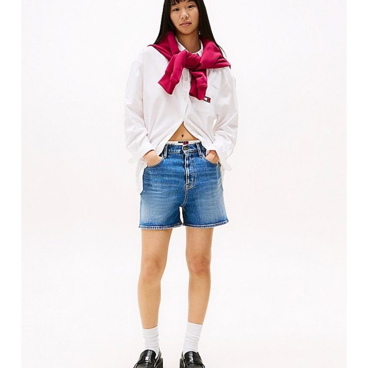 TOMMY JEANS MOM SHORT BI0134 DW0DW20092