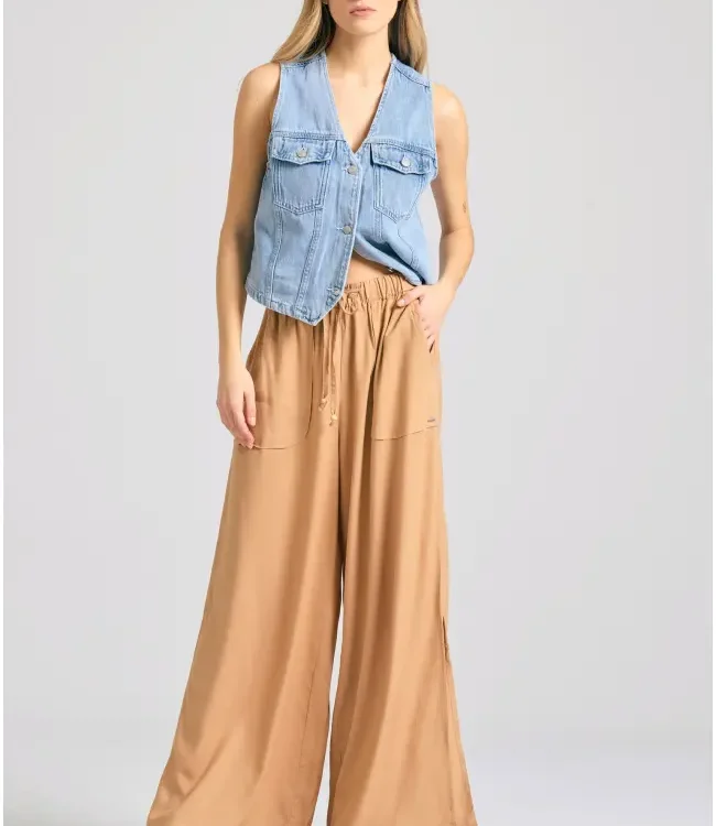 FYNKYBUDDHA LOOSE FIT ΠΑΝΤΕΛΟΝΙ ΒΙΣΚΟΖΗ  FBL011-100-02